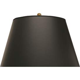 Image2 of Stiffel Templeton 31" Traditional Black and Antique Brass Table Lamp more views