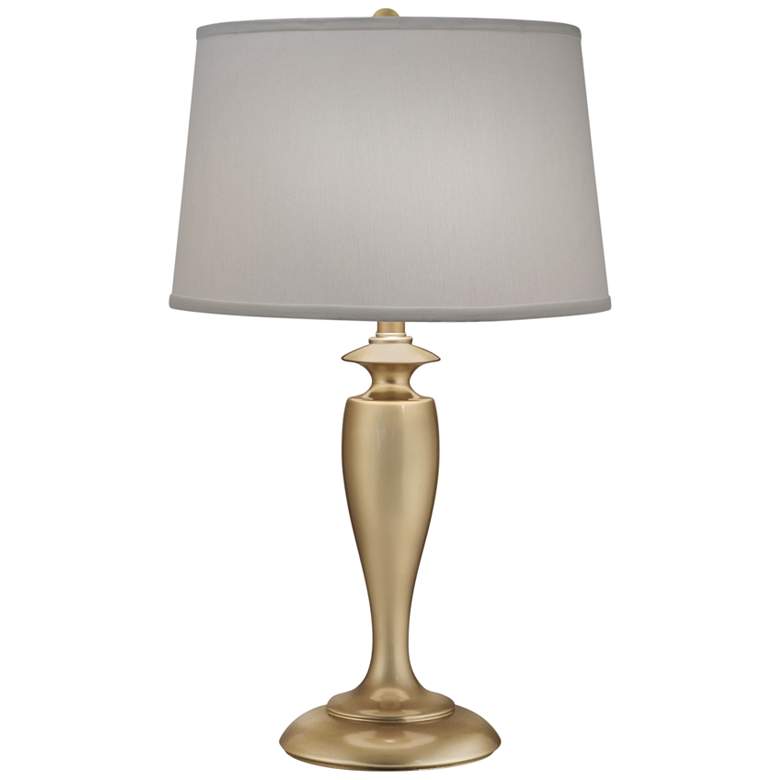 Image 2 Stiffel Tori 27" High Pearl Shade Oculux Bronze Metal Table Lamp