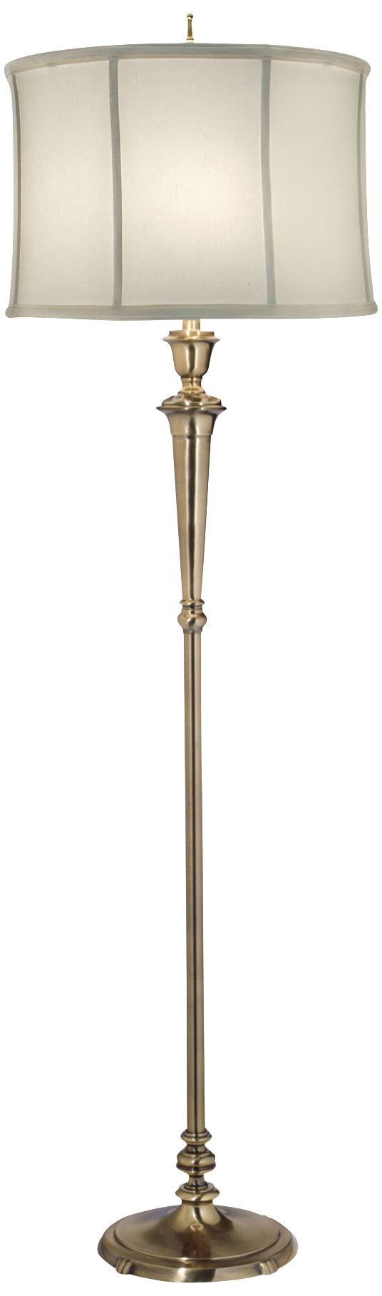 traditional brass floor lamp