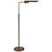 Stiffel Trexel 60" Oxidized Bronze Metal Pharmacy Floor Lamp