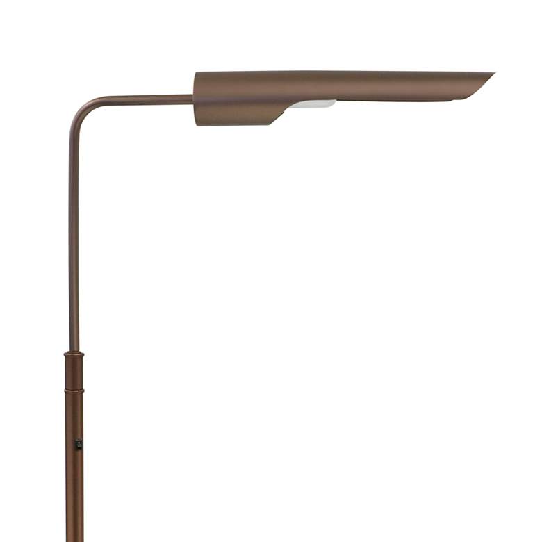 Image 2 Stiffel Trexel 60" Oxidized Bronze Metal Pharmacy Floor Lamp more views