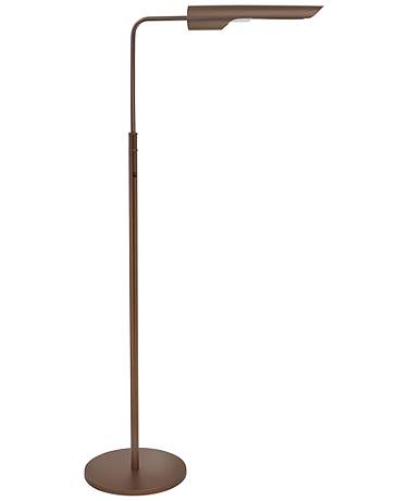 Stiffel Trexel 60" Oxidized Bronze Metal Pharmacy Floor Lamp