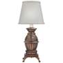 1_Stiffel Verna 14" Antique Bronze Pot-Bellied Stove Accent Table Lamp
