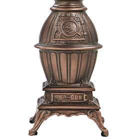 Image3 of Stiffel Verna 14"H Antique Old Bronze Mini Accent Table Lamp more views