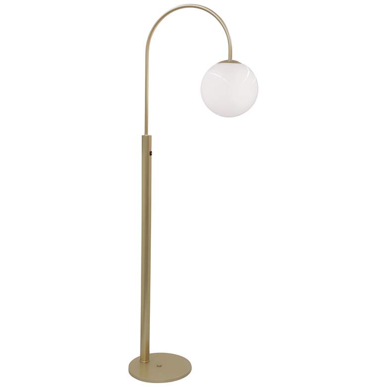 Image 2 Stiffel Village Square 72" High Oculux Bronze Task Floor Lamp