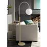 1_Stiffel Village Square 72" High Oculux Bronze Task Floor Lamp