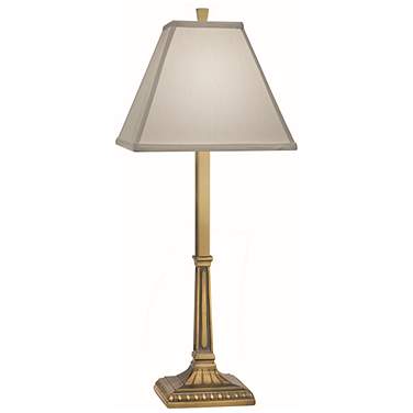 Stiffel Wentworth Artisan Brass Buffet Accent Table Lamp