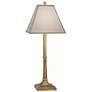 Stiffel Wentworth Artisan Brass Buffet Accent Table Lamp