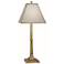 Stiffel Wentworth Artisan Brass Buffet Accent Table Lamp