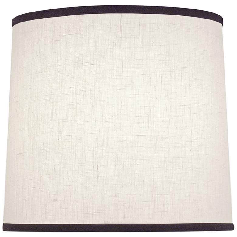 Image 1 Stiffel White Aberdeen Deep Drum Shade 14x15x15 (Spider)