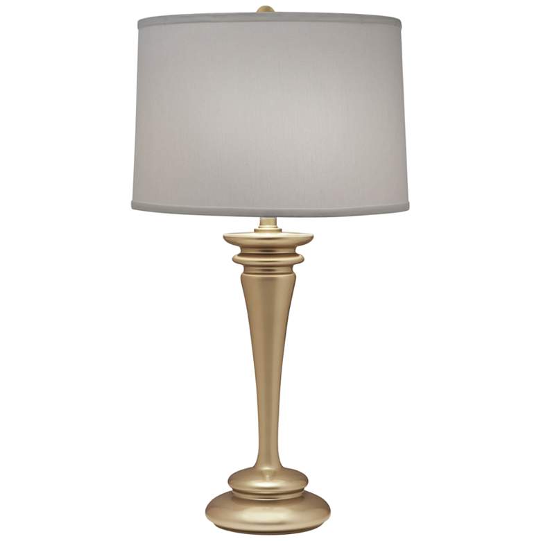 Image 2 Stiffel Yelm Oculux Bronze Metal Table Lamp with Pearl Shade