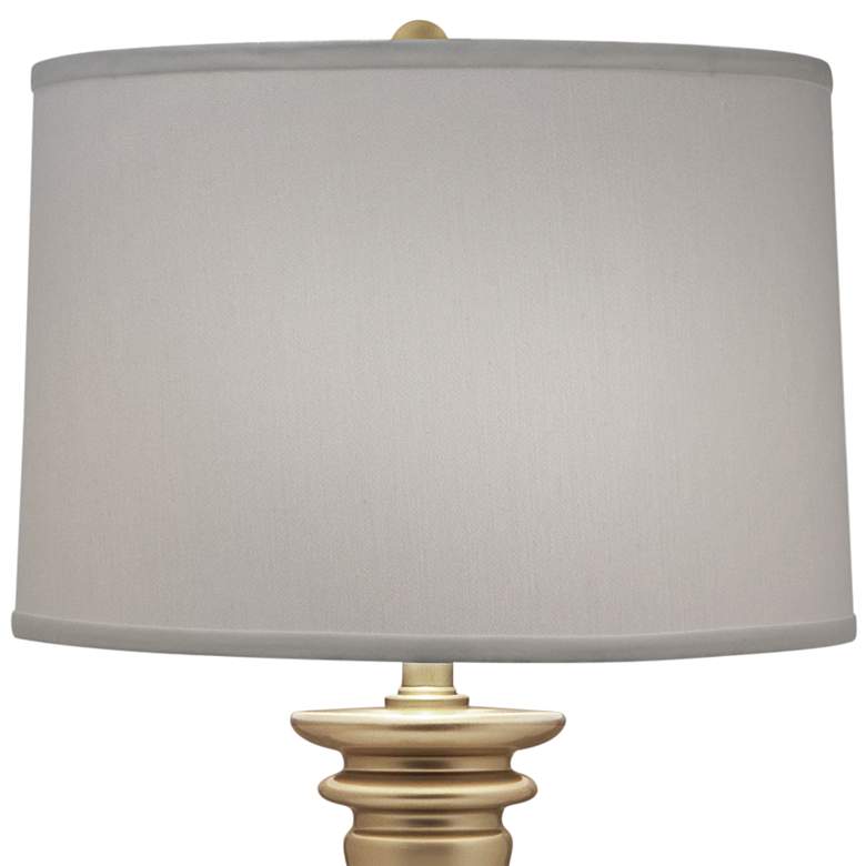 Image 3 Stiffel Yelm Oculux Bronze Metal Table Lamp with Pearl Shade more views