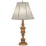 Stiffel Youngston Umbered Brass Metal Table Lamp