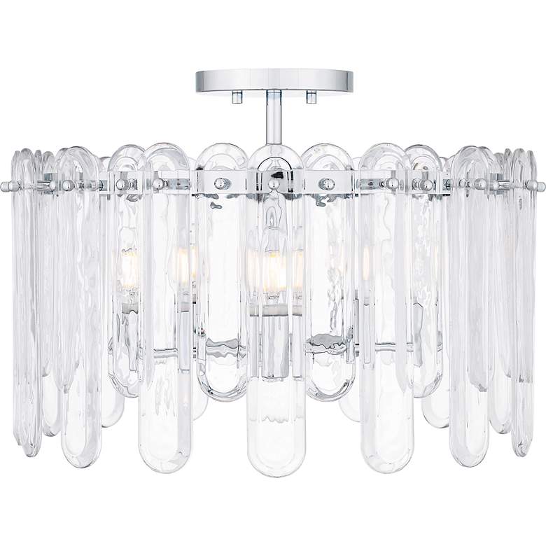 Image 5 Stiles 5-Light Polished Chrome Semi-Flush Mount Light more views