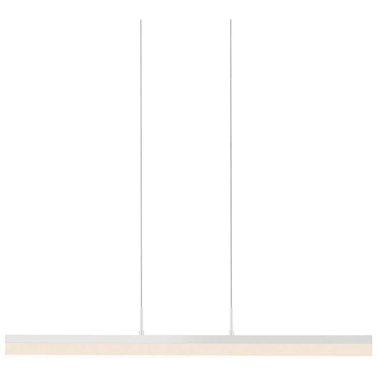 Image 1 Stiletto 32" LED Pendant - Satin White