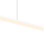 Stiletto 59 1/2" Wide White LED Kitchen Island Light Pendant