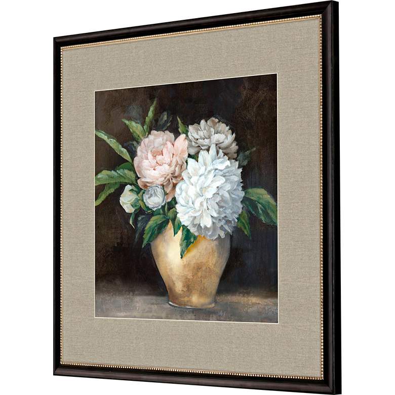 Image 5 Still Life Peonies I 30"W x 30"H Framed Art more views