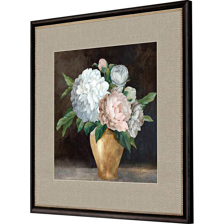 Image 5 Still Life Peonies II 30"W x 30"H Framed Art more views