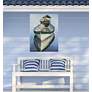 3_Still Water 40" High Rectangular Outdoor Canvas Wall Art more views