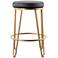 Stillmont 26" Black Faux Leather Counter Stool