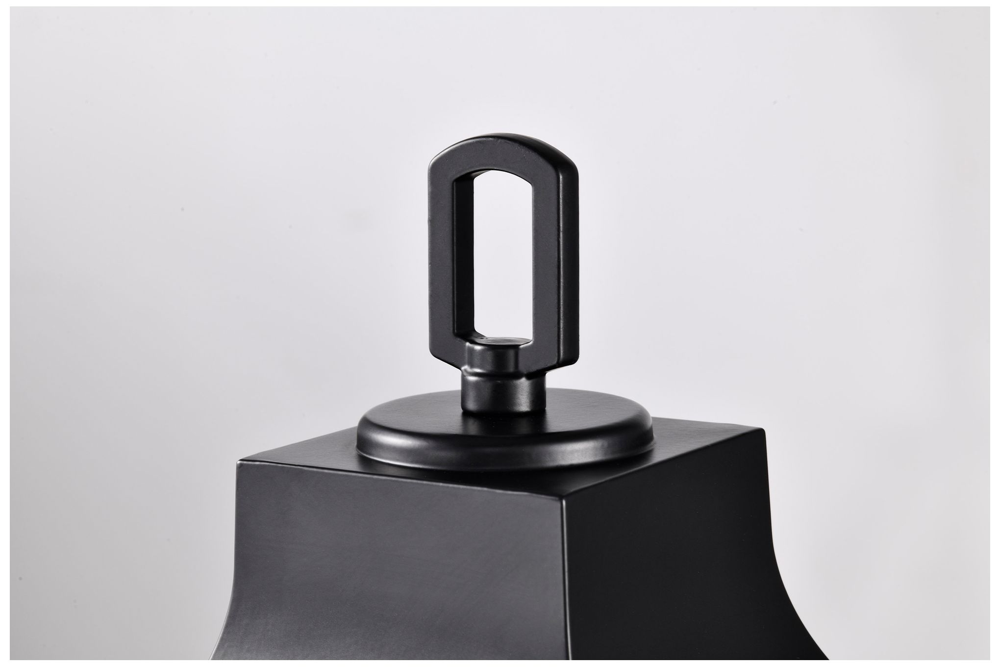 Image 7 Stillwell Outdoor Post Lantern; 1 Light; Matte Black Finish; more views
