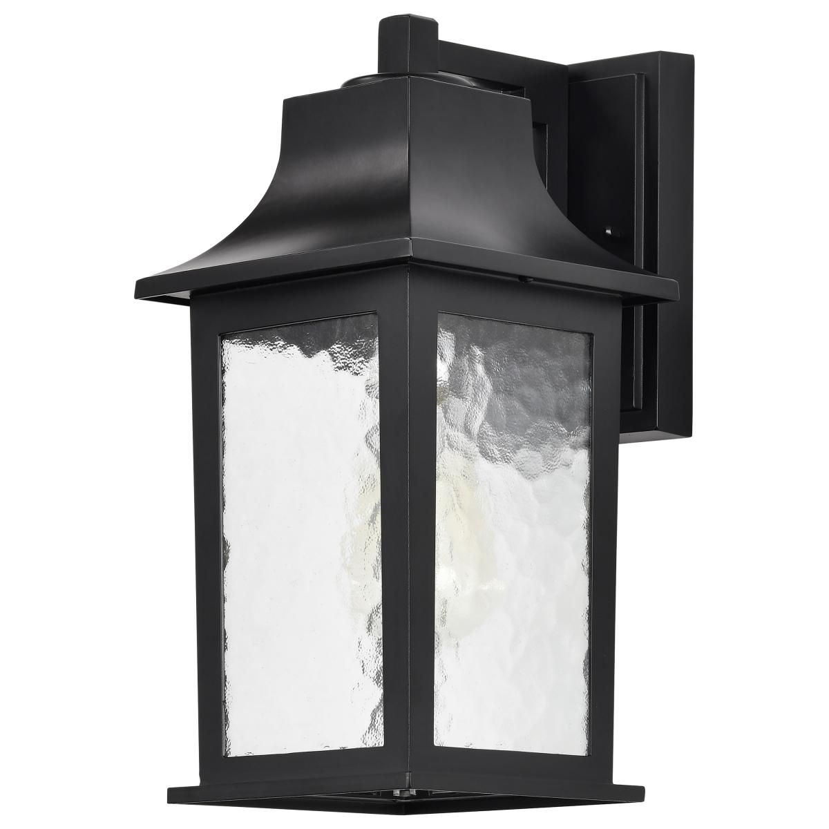 Image 2 Stillwell Outdoor Small Wall Lantern; 1 Light; Matte Black Finish; more views