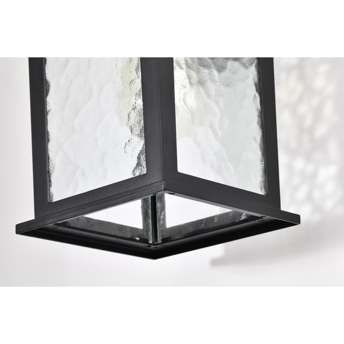 Image 7 Stillwell Outdoor Small Wall Lantern; 1 Light; Matte Black Finish; more views