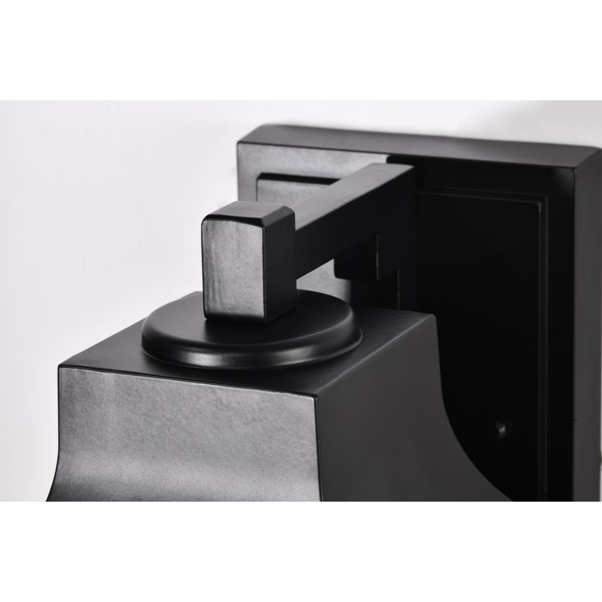 Stillwell Outdoor Small Wall Lantern; 1 Light; Matte Black Finish;