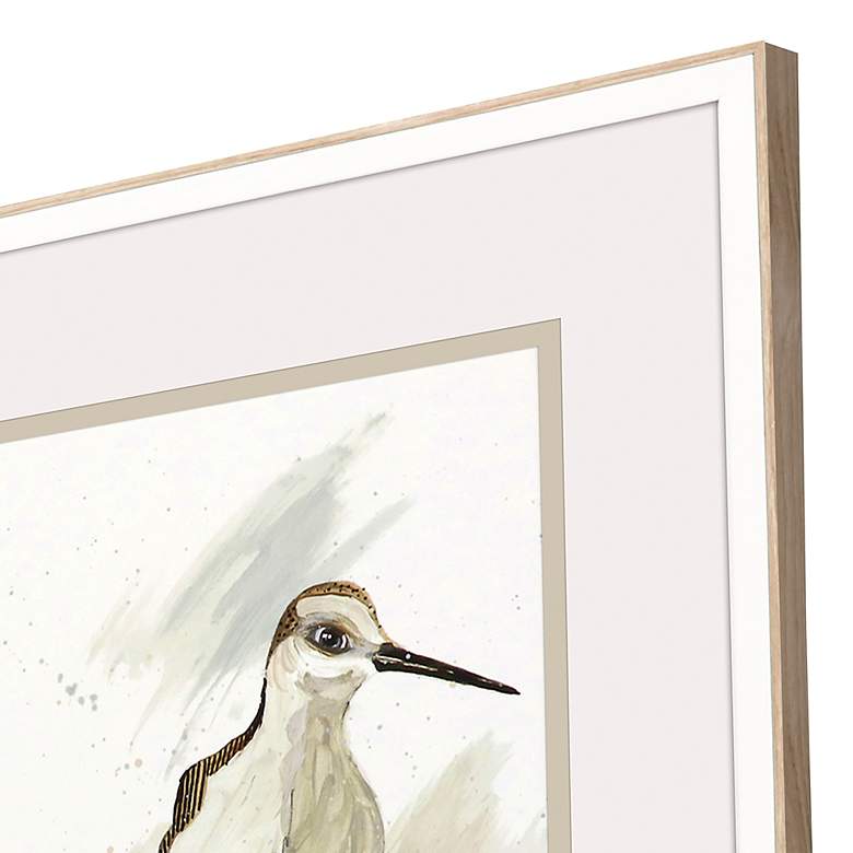 Image 4 Stilt Birds 33" High 2-Piece Framed Wall Art Set more views