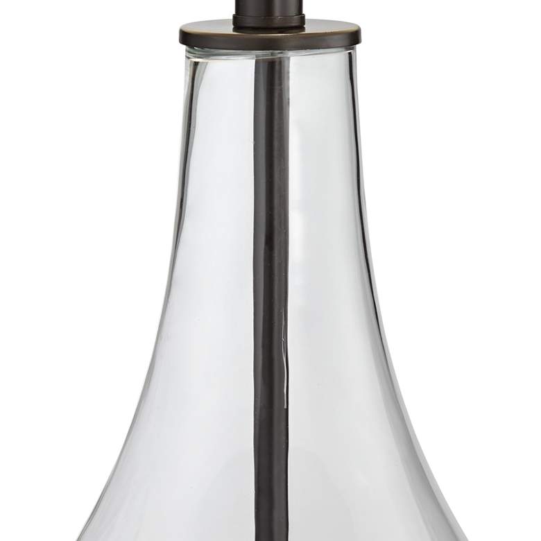 Stingray Clear Glass Table Lamp more views