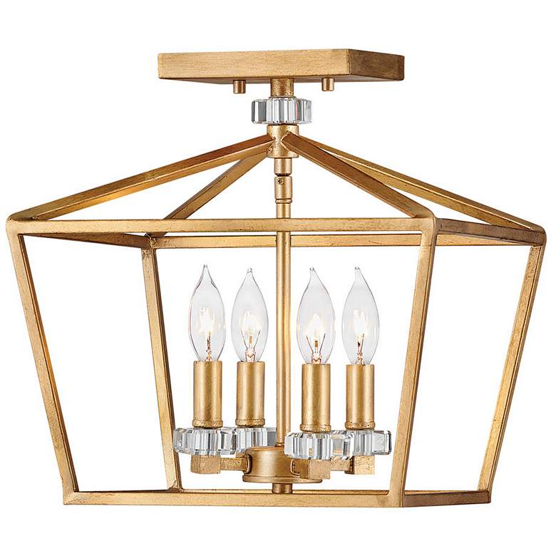 Image 1 Stinson 13 inch Wide Gold Chandelier by Hinkley Lighting