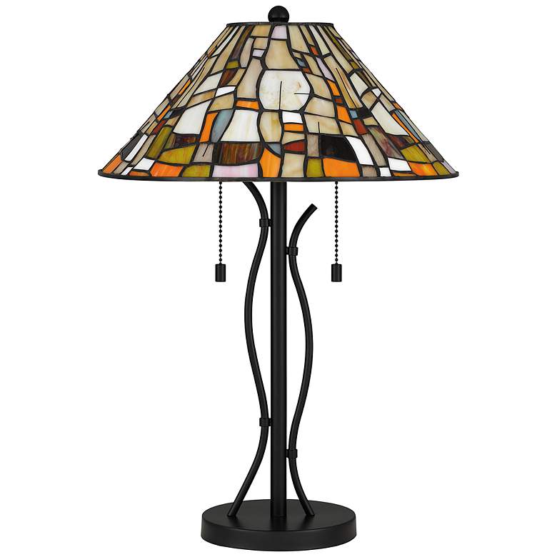 Image 4 Stinson 2-Light Matte Black Table Lamp more views