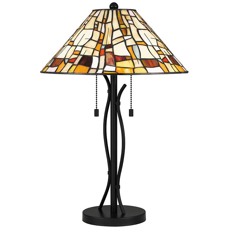 Image 5 Stinson 2-Light Matte Black Table Lamp more views