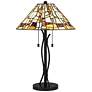 5_Stinson 2-Light Matte Black Table Lamp more views