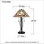 7_Stinson 2-Light Matte Black Table Lamp more views