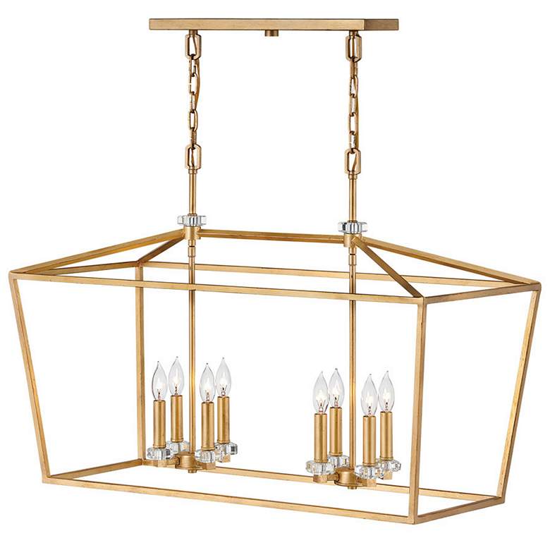 Image 1 Stinson 34 inch Wide Gold Chandelier by Hinkley Lighting