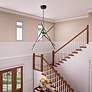 3_Stix 50" Wide Black Chandelier more views