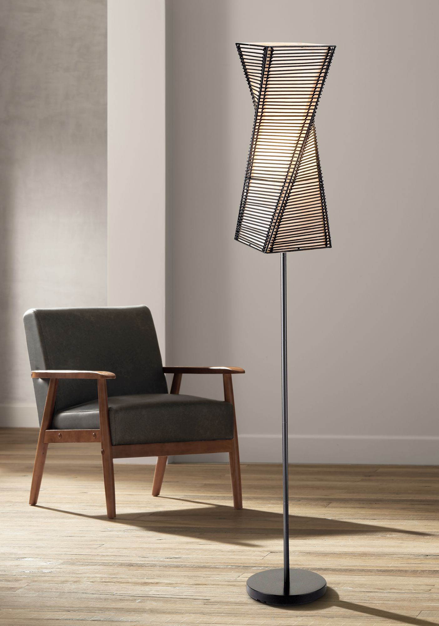 Adesso stix on sale floor lamp