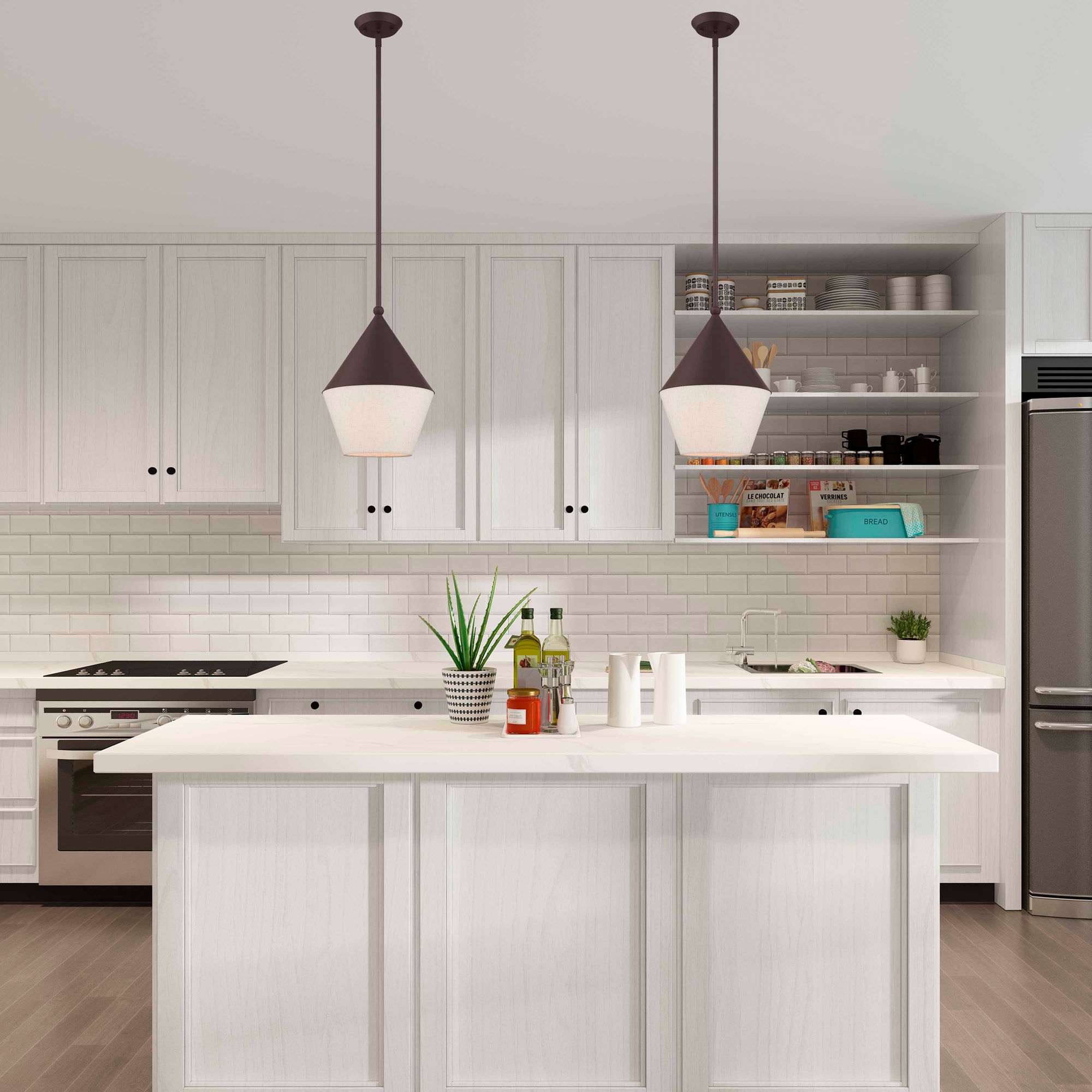 Image 7 Stockholm 1 Light Bronze Mini Pendant more views