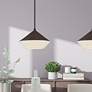Stockholm 1 Light Bronze Mini Pendant