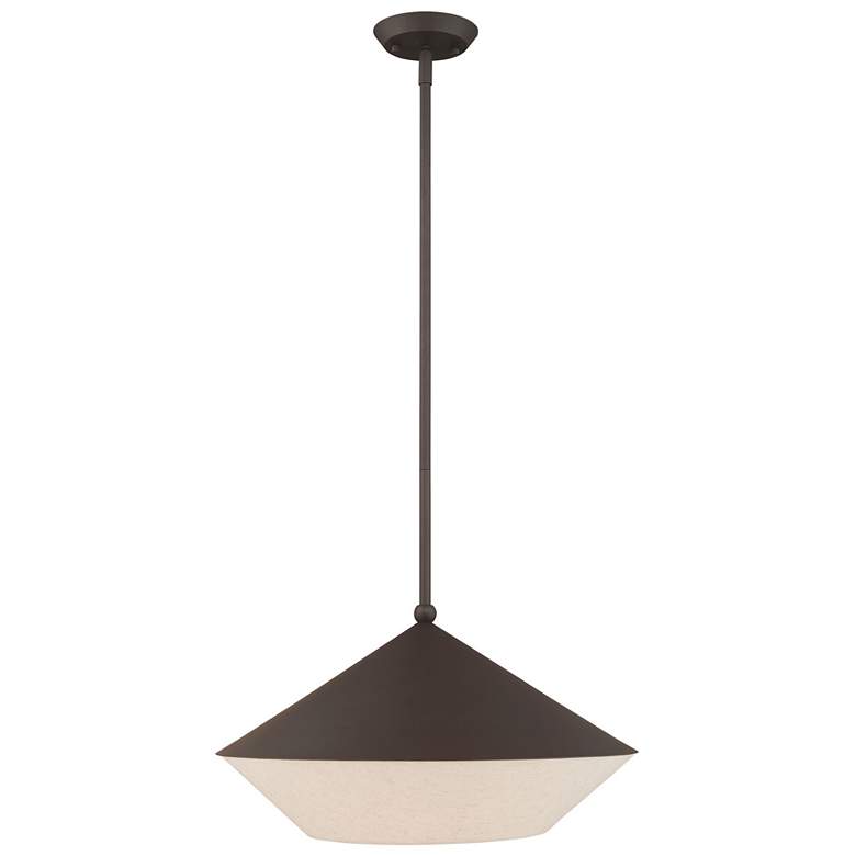 Image 1 Stockholm 1 Light Bronze Pendant