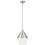 2_Stockholm 1 Light Brushed Nickel Mini Pendant