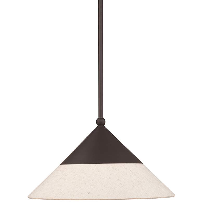 Image 3 Stockholm 15 inch Wide Bronze Steel Pendant Light