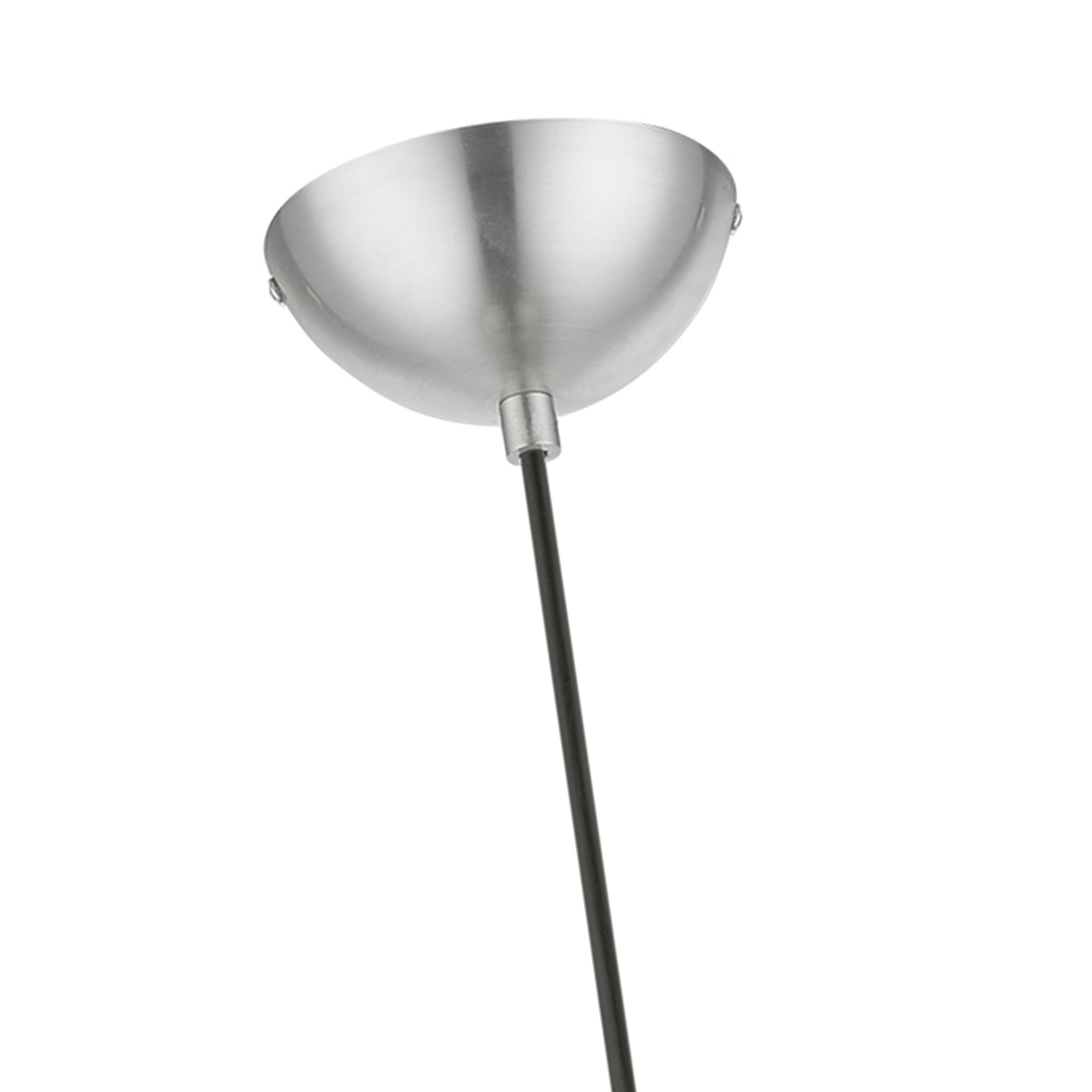 Stockton 1 Light Brushed Nickel with Polished Chrome Accents Globe Pendant