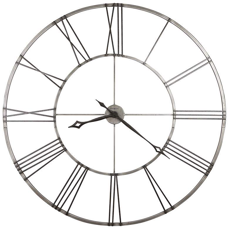 Image 1 Stockton 49" Wide Large Wall Clock by Howard Miller