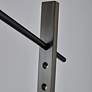 3_Stockton Charcoal Gray and Black Adjustable Arc Floor Lamp more views