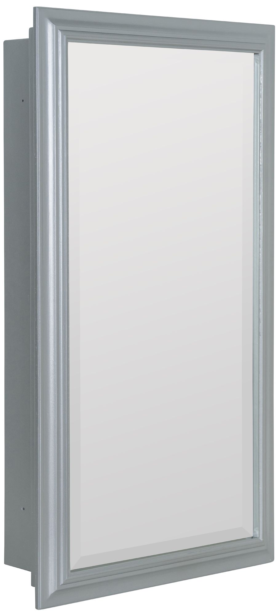 Image 2 Stoffer Home x Cooper Classics Georgian Silver Medicine Cabinet more views