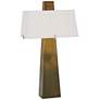 Stoic Ombre Brass Modern Column Table Lamp