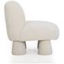 2_Stomp Cream Upcycled Chenille Accent Chair more views