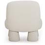 4_Stomp Cream Upcycled Chenille Accent Chair more views